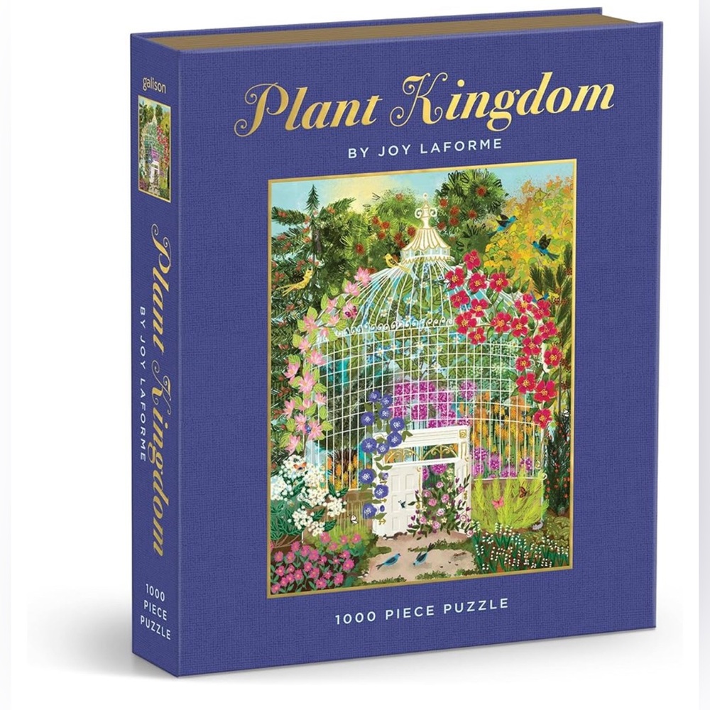 Galison Joy Laforme Botanical Terrarium 1000 Pc Book Puzzle